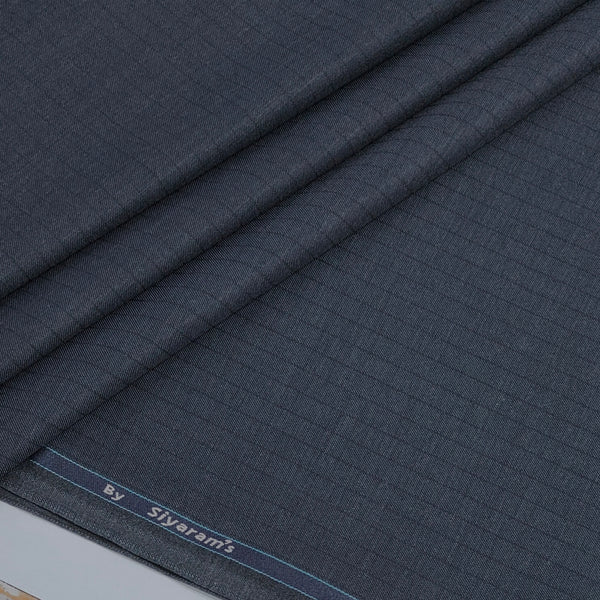 Trouser Fabric Siyaram Poly Viscose Lining Colour Dark Denim