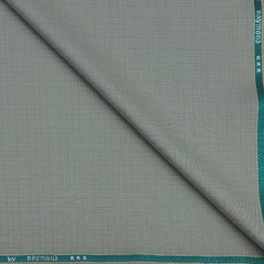 Trouser Fabric Raymond Poly Viscose Pin Check Colour Gin Green