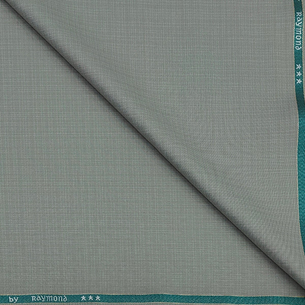 Trouser Fabric Raymond Poly Viscose Pin Check Colour Gin Green