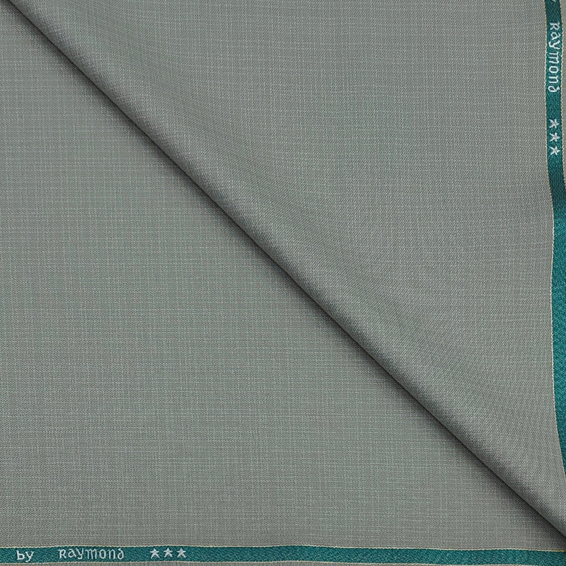 Trouser Fabric Raymond Poly Viscose Pin Check Colour Gin Green