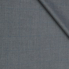 Trouser Fabric Raymond Poly Viscose Broad Check Colour Light Grey
