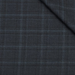 Trouser Fabric Raymond Poly Viscose Broad Check Colour Grey