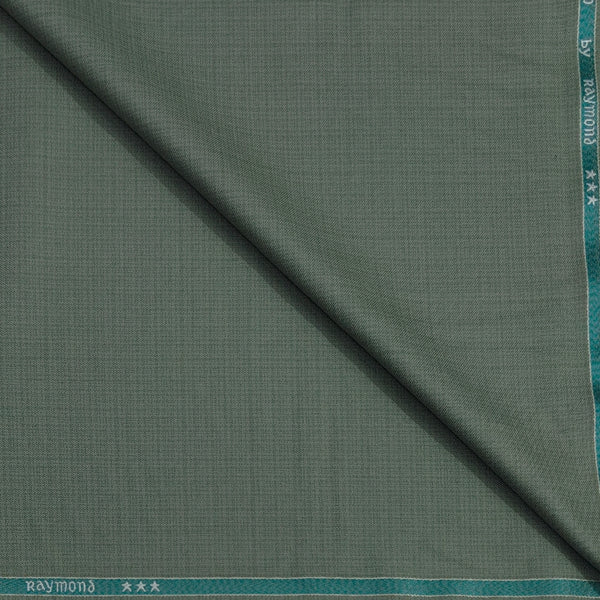 Trouser Fabric Raymond Poly Viscose Mic Check Colour Xanadu Green