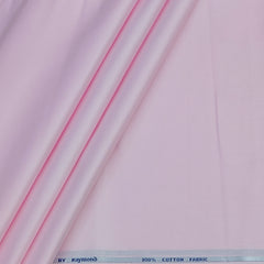 Shirt Fabric Raymond 70s Giza Cotton Plain Colour Baby Pink