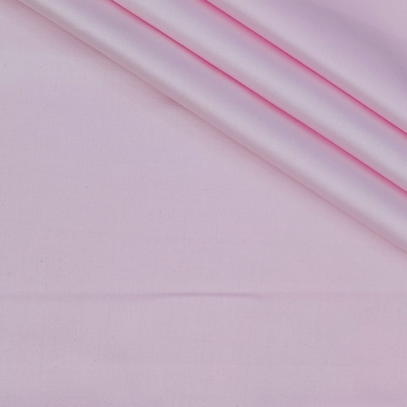 Shirt Fabric Raymond 70s Giza Cotton Plain Colour Baby Pink