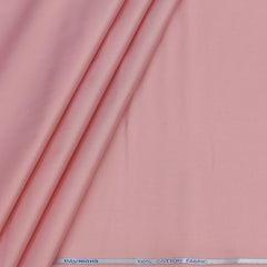 Shirt Fabric Raymond 70s Giza Cotton Plain Colour Salmon Pink