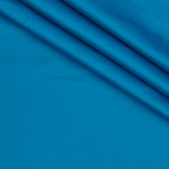 Shirt Fabric Raymond 70s Giza Cotton Plain Colour Dodger Blue