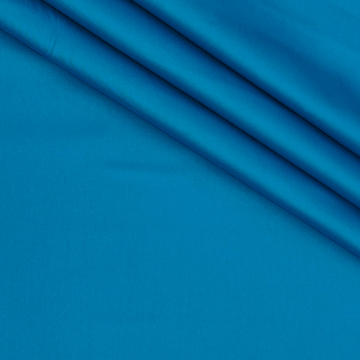 Shirt Fabric Raymond 70s Giza Cotton Plain Colour Dodger Blue
