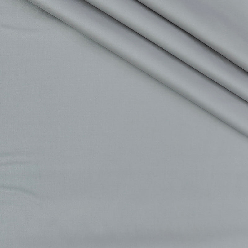 Shirt Fabric Raymond 70s Giza Cotton Plain Colour Grey
