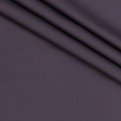 Shirt Fabric Raymond 70s Giza Cotton Plain Colour Deep Purple