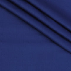 Shirt Fabric Raymond 70s Giza Cotton Plain Colour Azure Blue