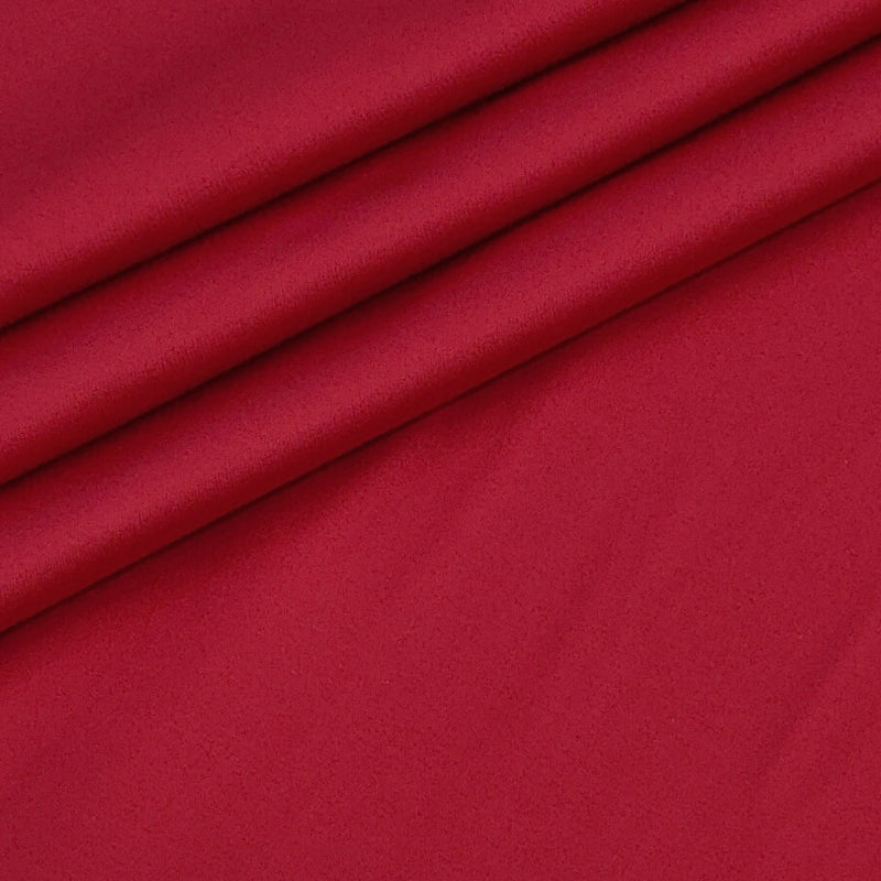 Shirt Fabric Raymond 70s Giza Cotton Plain Colour Candy Red