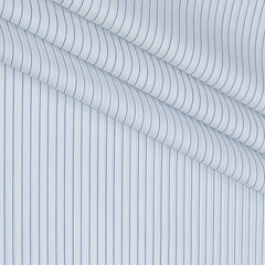Shirt Fabric Donear Premium Giza Cotton Lining Colour Blue N White
