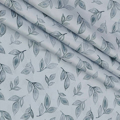 Shirt Fabric Donear Premium Giza Cotton Digital Print Colour Green N White