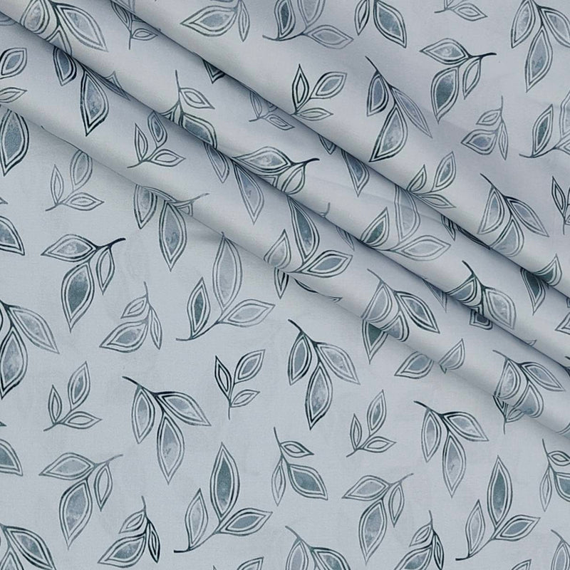 Shirt Fabric Donear Premium Giza Cotton Digital Print Colour Green N White