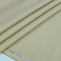 Trouser Fabric Raymond Pure Cotton Textured Color Cream