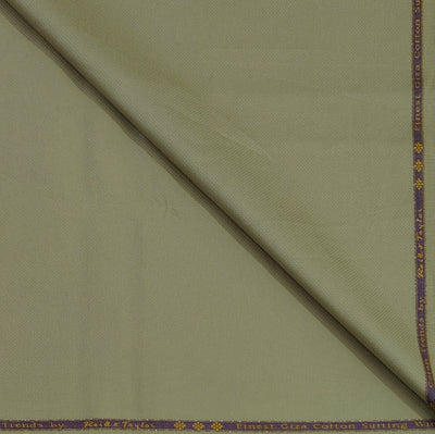 Trouser Fabric Reid & Taylor Super Fine Giza Cotton Textured Color Light Brown