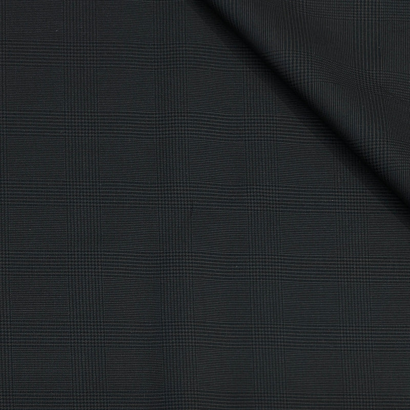 Trouser Fabric Reid & Taylor Super Fine Giza Cotton Mild Check Color Shadow Grey