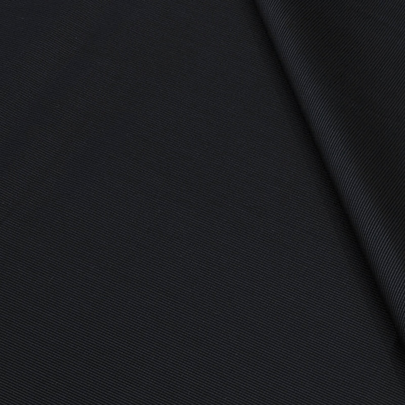 Trouser Fabric Reid & Taylor Super Fine Giza Cotton Textured Color Bluish Black