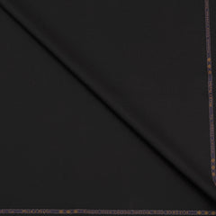 Trouser Fabric Reid & Taylor Super Fine Giza Cotton Textured Color Dark Bistre Brown