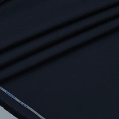 Trouser Fabric Raymond Pure Cotton Textured Color Dark Blue