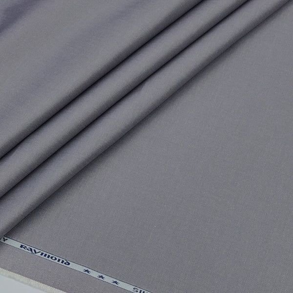 Jeans Fabric Raymond Men’s Cotton Denim Unstitched Stretchable Fabric Colour Lavender Silver