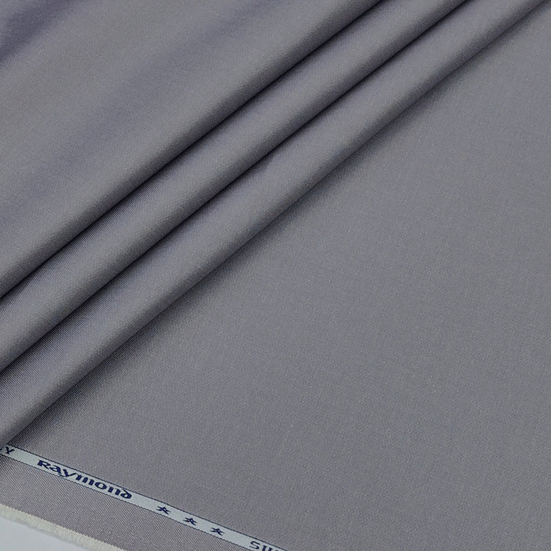 Jeans Fabric Raymond Men’s Cotton Denim Unstitched Stretchable Fabric Colour Lavender Silver