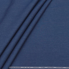 Jeans Fabric Raymond Men’s Cotton Denim Unstitched Stretchable Fabric Colour Lapis Blue