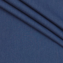 Jeans Fabric Raymond Men’s Cotton Denim Unstitched Stretchable Fabric Colour Lapis Blue