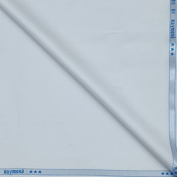 Trouser Fabric Raymond Poly Viscose Plain Colour White