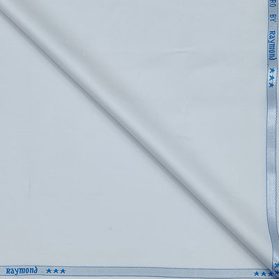 Trouser Fabric Raymond Poly Viscose Plain Colour White