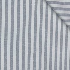 Trouser Fabric Raymond Poly Cotton Linen Look Patta Lining  Colour Grey N White