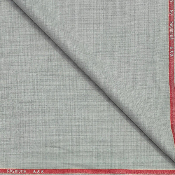 Trouser Fabric Raymond Poly Viscose Mix Check Colour Ash Brown