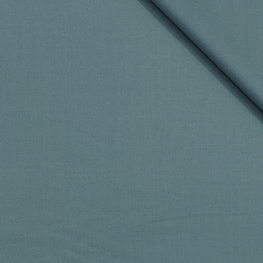 Trouser Fabric Raymond Poly Viscose Plain Colour Iceberg Green