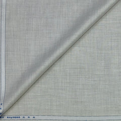 Trouser Fabric Raymond Poly Viscose Mix Check Colour Ash Brown