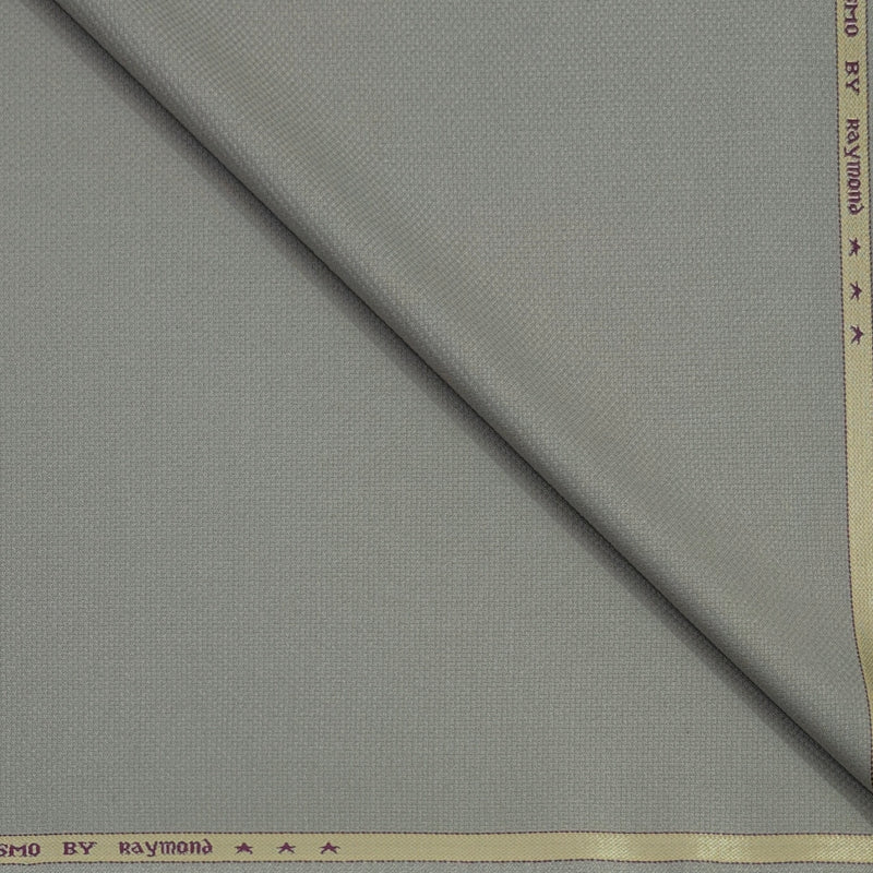 Trouser Fabric Raymond Poly Viscose Textured Colour Greyish Brown