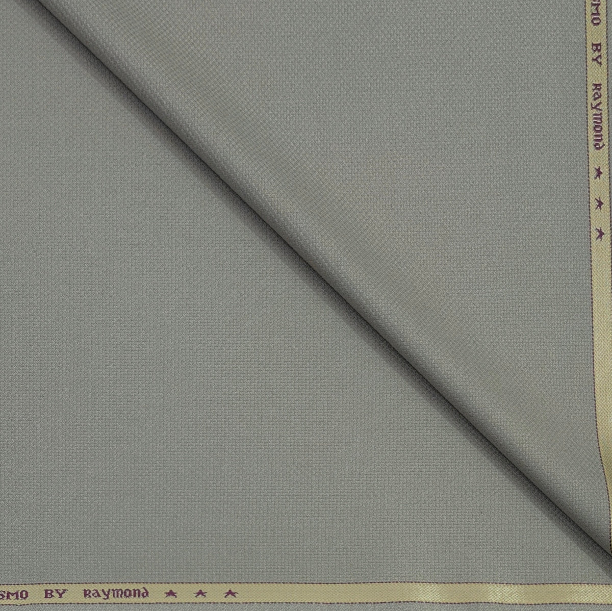 Trouser Fabric Raymond Poly Viscose Textured Colour Greyish Brown