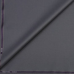 Trouser Fabric Raymond Poly Viscose ZigZag Colour Dull Lavender