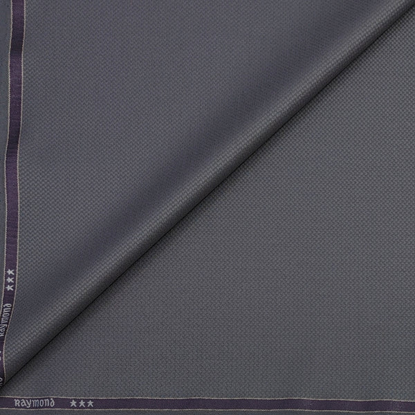 Trouser Fabric Raymond Poly Viscose ZigZag Colour Dull Lavender