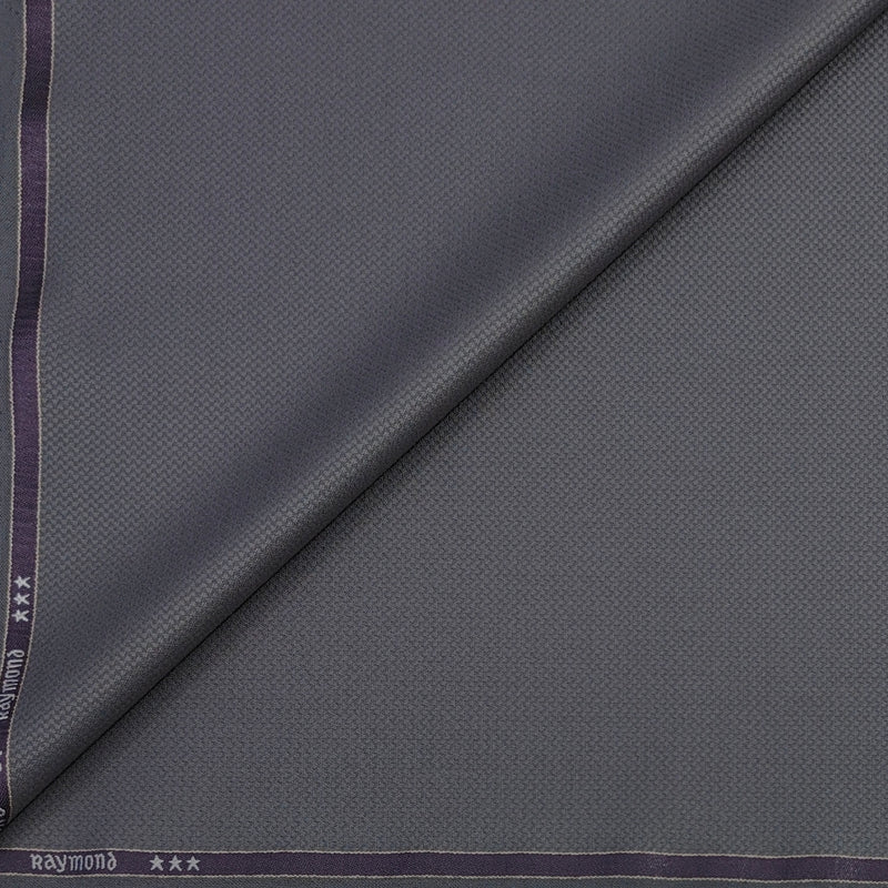 Trouser Fabric Raymond Poly Viscose ZigZag Colour Dull Lavender