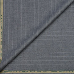 Trouser Fabric Raymond Poly Viscose Lining Colour Grey