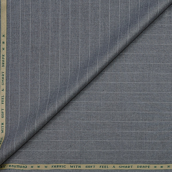 Trouser Fabric Raymond Poly Viscose Lining Colour Grey