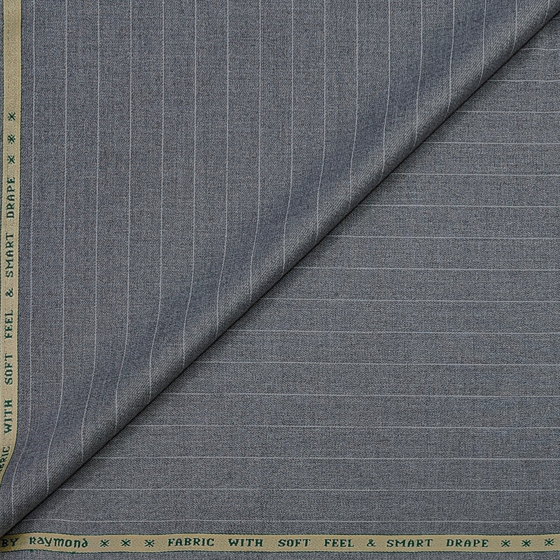 Trouser Fabric Raymond Poly Viscose Lining Colour Grey