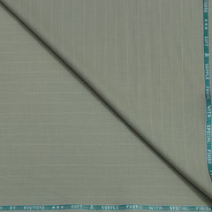 Trouser Fabric Raymond Poly Viscose Lining Colour Gin Green