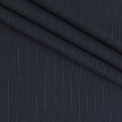 Trouser Fabric Siyaram Poly Viscose Broad Lining Colour Dark Blue
