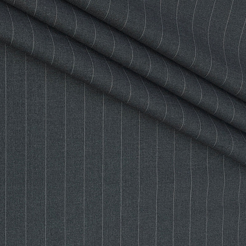 Trouser Fabric Siyaram Poly Viscose Broad Lining Colour Grey