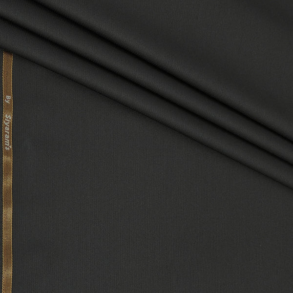 Trouser Fabric Siyaram Poly Viscose Pin Lining Colour Dusk Coffee
