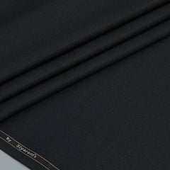 Trouser Fabric Siyaram Poly Viscose Textured Colour Black