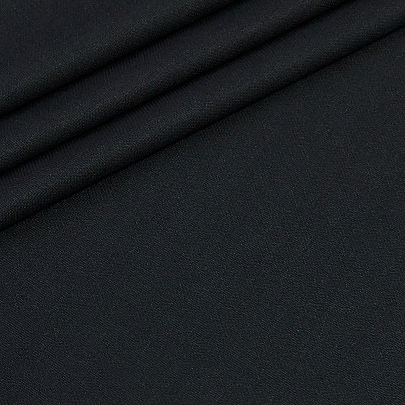 Trouser Fabric Siyaram Poly Viscose Textured Colour Black