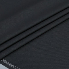 Trouser Fabric Siyaram Stretchable Poly Viscose Pin Check Colour Blackish Grey